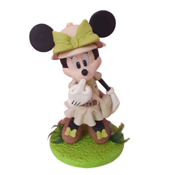 Mickey Safari - Minnie escultura Biscuit
